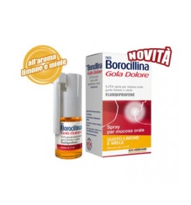 NEOBOROCILLINA GOLADOL SPRAY GUSTO LIMONE E MIELE