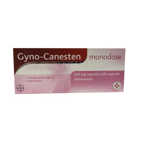 BAYER GYNO-CANESTEN MONO 1 CAPSULA VAGINALE DA 500MG