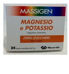 MASSIGEN MAGNESIO E POTASSIO SENZA ZUCCHERO 24 BUSTINE