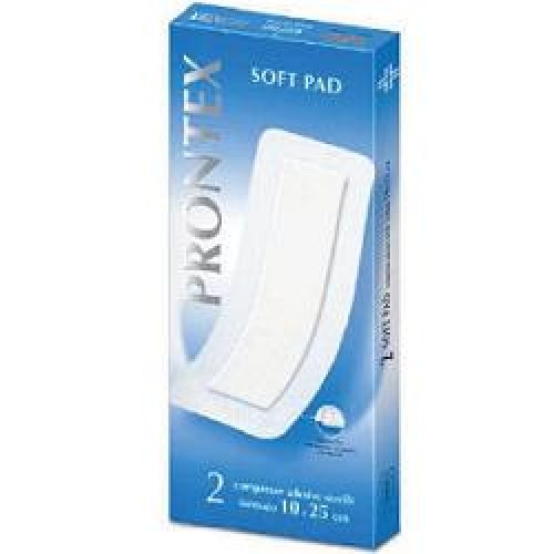 SAFETY PRONTEX SOFT PAD GARZA 10X25CM 2GARZE