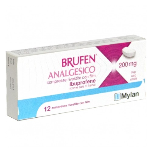 BRUFEN ANALGES 12CPR RIV 200MG