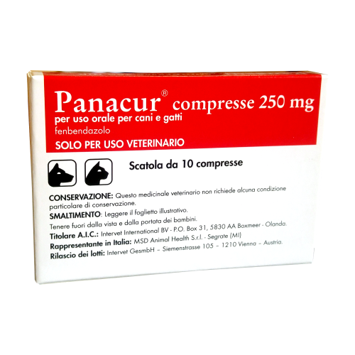 PANACUR 10CPR 250MG