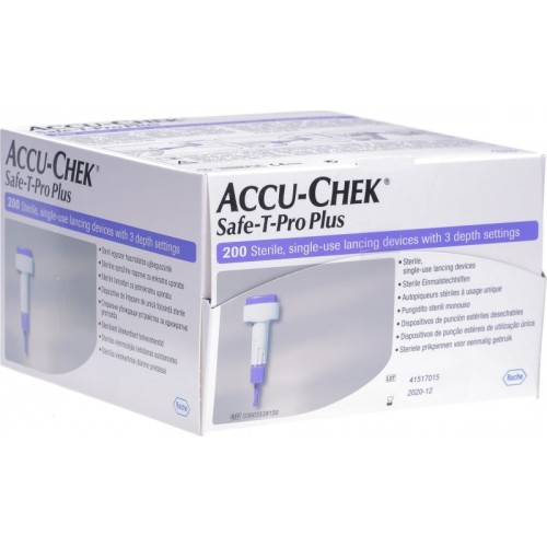 ACCU-CHEK SAFE T-PRO PLUS200PZ