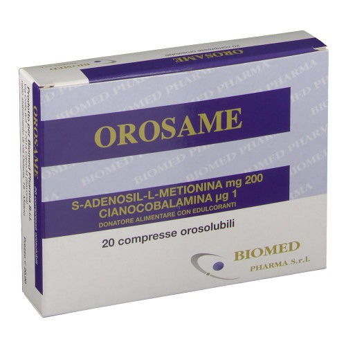BIOMED PHARMA OROSAME 20 COMPRESSE