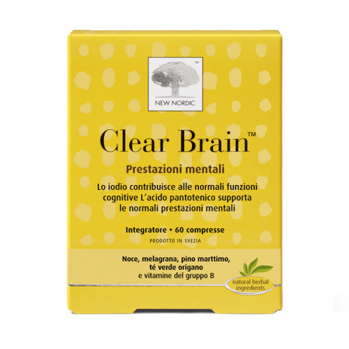 CLEAR BRAIN INTEGRATORE ALIMENTARE 60 COMPRESSE