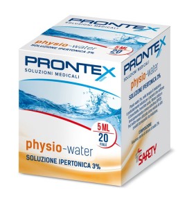 SAFATY ORONTEX PHYSIO-WATER SOLUZIONE IPERTONICA 20 FIALE DA 5ML