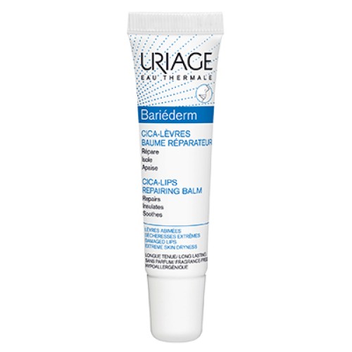 URIAGE BARIÉDERM - CICA-LÈVRES BALSAMO LABBRA SECCHE E SCREPOLATE, 15ML