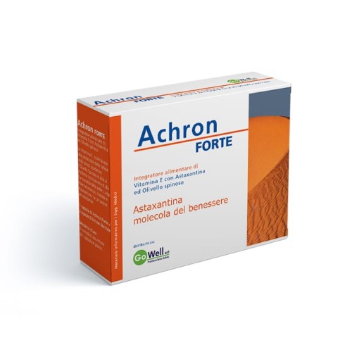 GOWELL ACHRON FORTE INTEGRATORE ALIMENTARE 20 CAPSULE MOLLI