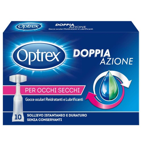 OPTREX DOPPIA AZIONE GTT REIDRATANTE e LUBRIFICANTE