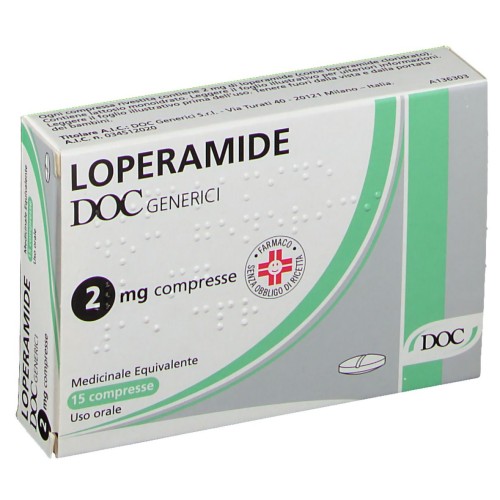 LOPERAMIDE DOC 15CPR 2MG