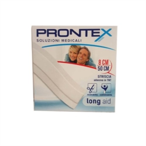 SAFETY PRONTEX LONG AID STRISCIA ADESIVA IN TNT 50X8 CM