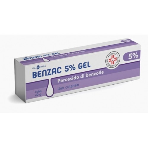 BENZAC 5% GEL TUBO 40 G