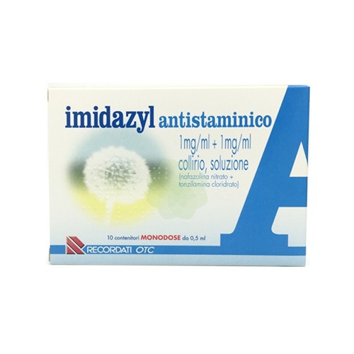 IMIDAZYL ANTISTISTAMINICO COLLIRIO  10 FLACONCINI MONODOSE 0,5 ML