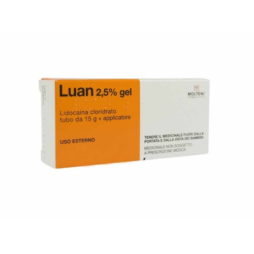 LUAN 2,5 % GEL TUBO DA 15 G