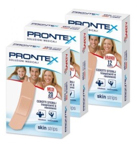 CEROTTO PRONTEX SKIN STRIPS GR 12P