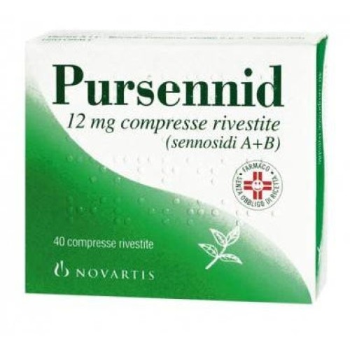 PURSENNID 40CPR RIV 12MG