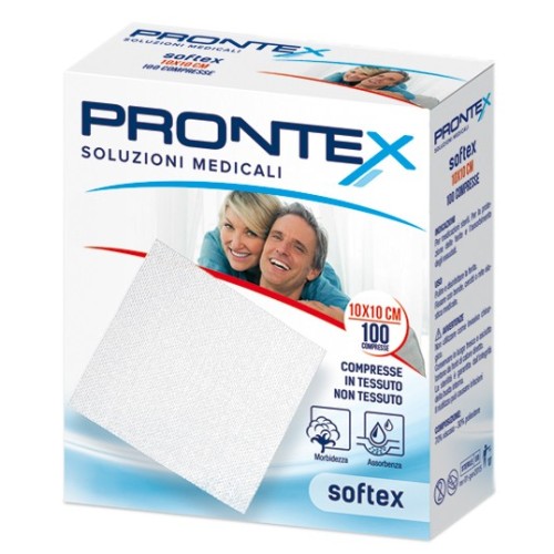 GARZA PRONTEX TNT SOFT 10X10CM