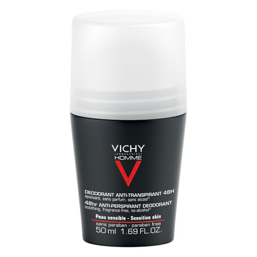 VICHY HOMME DEODORANTE ANTI TRASPIRANTE + ANTI MACCHIE 48 ORE