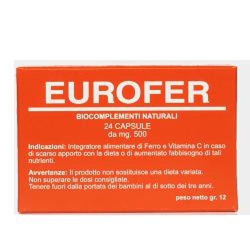 EUROFER 24CPS 500MG