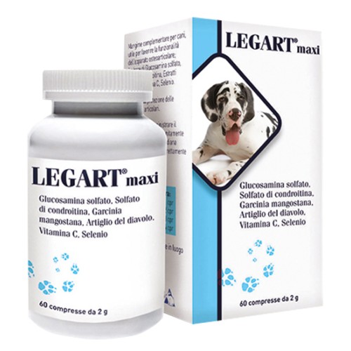 LEGART MAXI MANGIME PER CANI 60 COMPRESSE