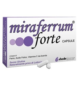 MIRAFERRUM FORTE INTEGRATORE ALIMENTARE A BASE DI FERRO 30 CAPSULE