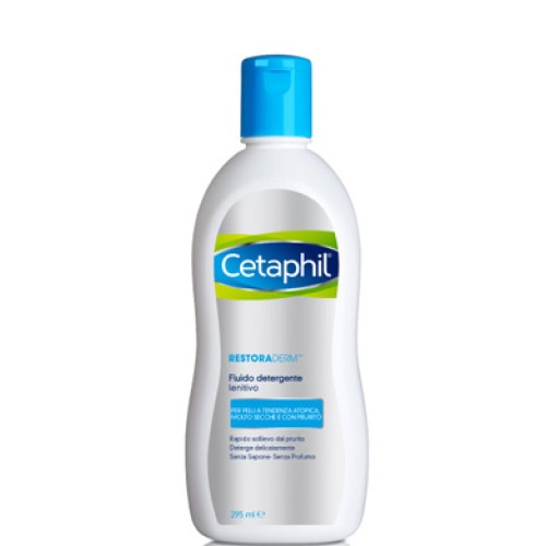 CETAPHIL RESTORADERM DETERGENTE LENITIVO PELLE SECCA E CON PRURITO, 295ML