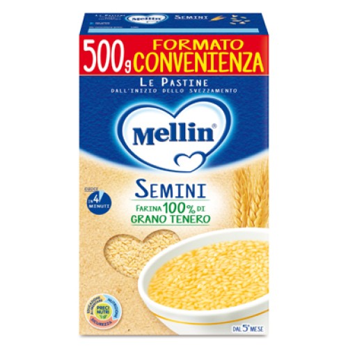 MELLIN PASTA SEMINI 500G