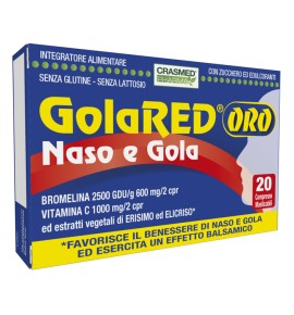 GOLARED ORO NASO E GOLA 20CPR