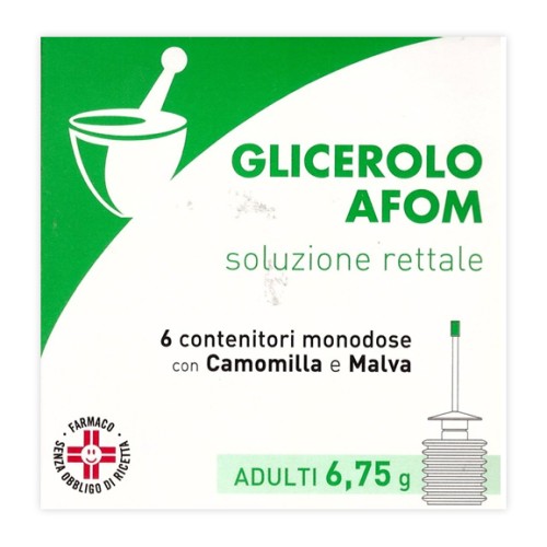 GLICEROLO AFOM AD 6CONT 6,75G