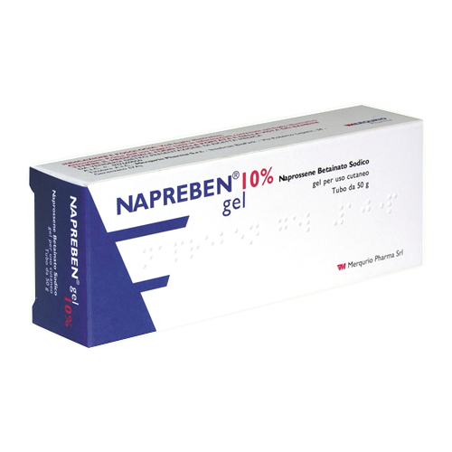 NAPREBEN GEL 50G 10%