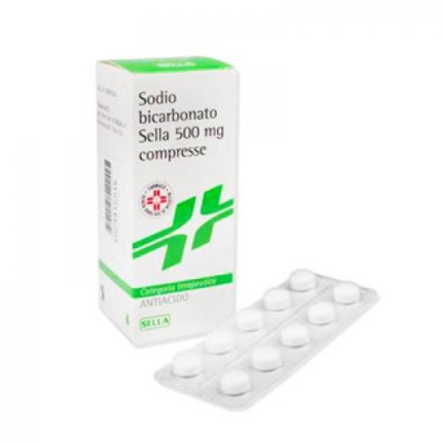 SODIO BICARB 50CPR 500MG