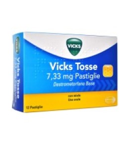 VICKS TOSSE 12PASTL 7,33MG MIE