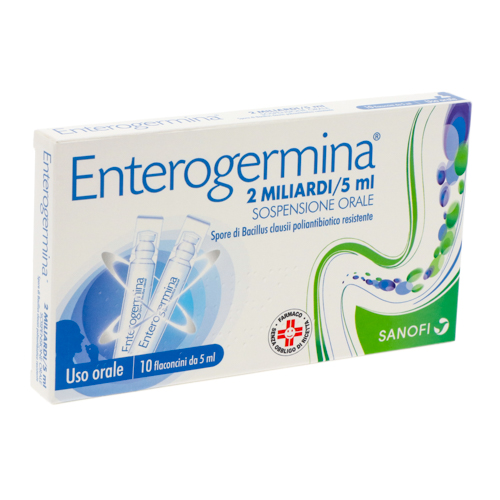 ENTEROGERMINA OS 10FL 2MLD/5ML