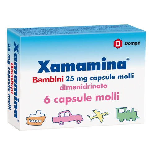 XAMAMINA BAMBINI 6 CAPSULE DA 25 MG