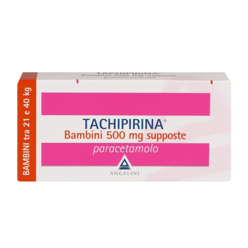 TACHIPIRINA BAMBINI 500 MG SUPPOSTE 10 SUPPOSTE