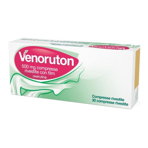 VENORUTON*30CPR RIV 500MG