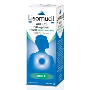 LISOMUCIL 750 MG/15/ML SCIROPPO SENZA ZUCCHERO FLACONE DA 200 ML