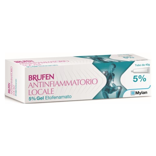 BRUFEN ANTINFIAMMAT GEL 40G 5%