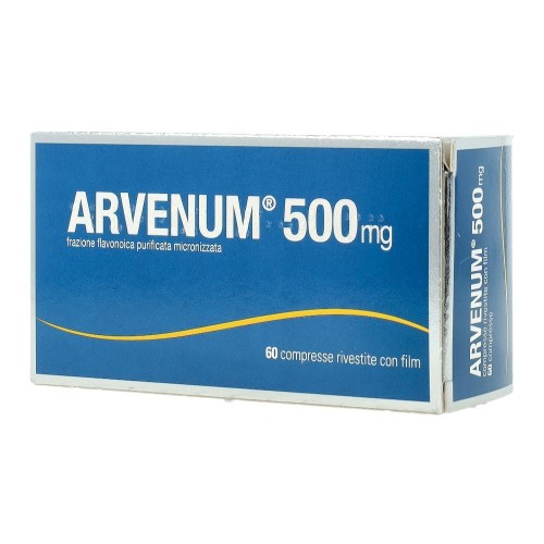 ARVENUM 60CPR RIV 500MG