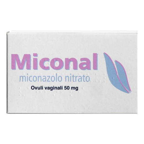 MICONAL 15 OV VAG 50MG