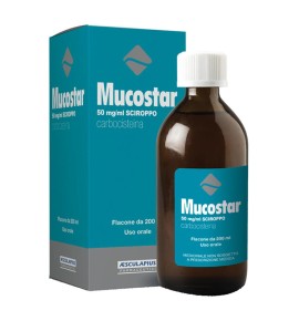 MUCOSTAR SCIR FL 200ML 50MG/ML