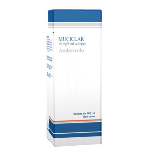 MUCICLAR SCIR 200ML 15MG/5ML