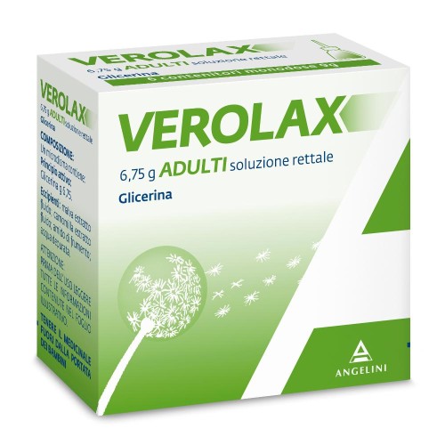 VEROLAX ADULTI SOLUZIONE RETTALE 6 CLISMI 6,75 G