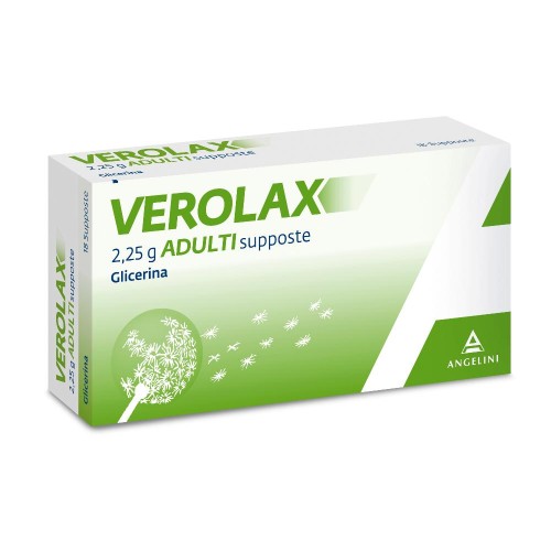 VEROLAX 2,25 SUPPOSTE ADULTI 18 SUPPOSTE
