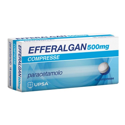 EFFERALGAN 16 COMPRESSE 500 MG