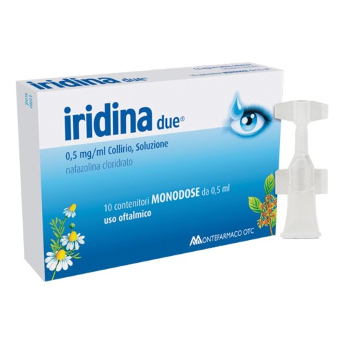 IRIDINA DUE 0,05% COLLIRIO, SOLUZIONE  DA 0,5 ML