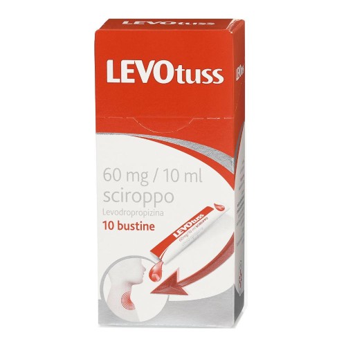 LEVOTUSS SCIR 10BUST 60MG/10ML