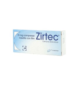 ZIRTEC 7CPR RIV 10MG