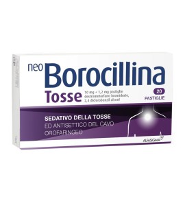 NEOBOROCILLINA TOSSE 20 PASTIGLIE SEDATIVO DELLA TOSSE 