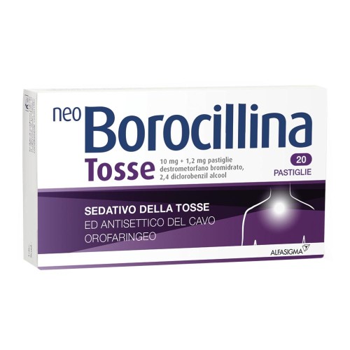 NEOBOROCILLINA TOSSE 20 PASTIGLIE SEDATIVO DELLA TOSSE 